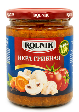 Икра грибная, Rolnik, 430 г