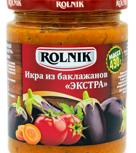 Икра из баклажанов «Экстра», Rolnik, 430 г