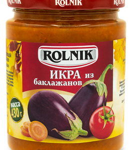 Икра из баклажанов, Rolnik, 430 г