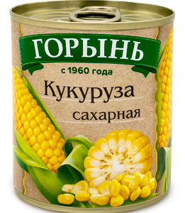 Кукуруза сахарная, Горынь, 310 г