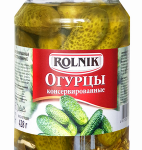 Огурцы консервированные, Rolnik, 950 г