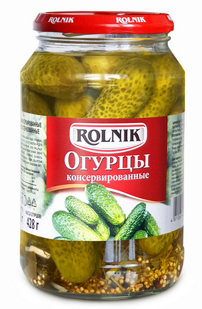 Огурцы консервированные, Rolnik, 950 г